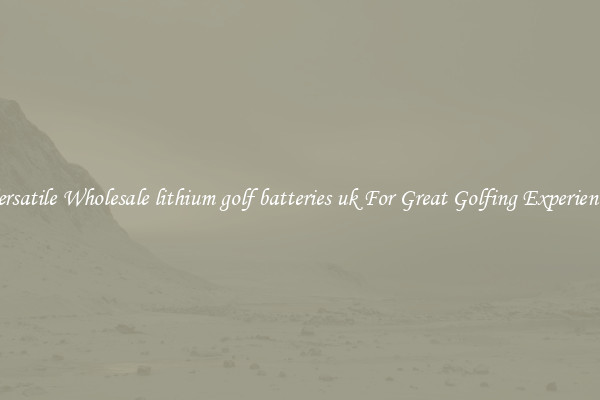 Versatile Wholesale lithium golf batteries uk For Great Golfing Experience 